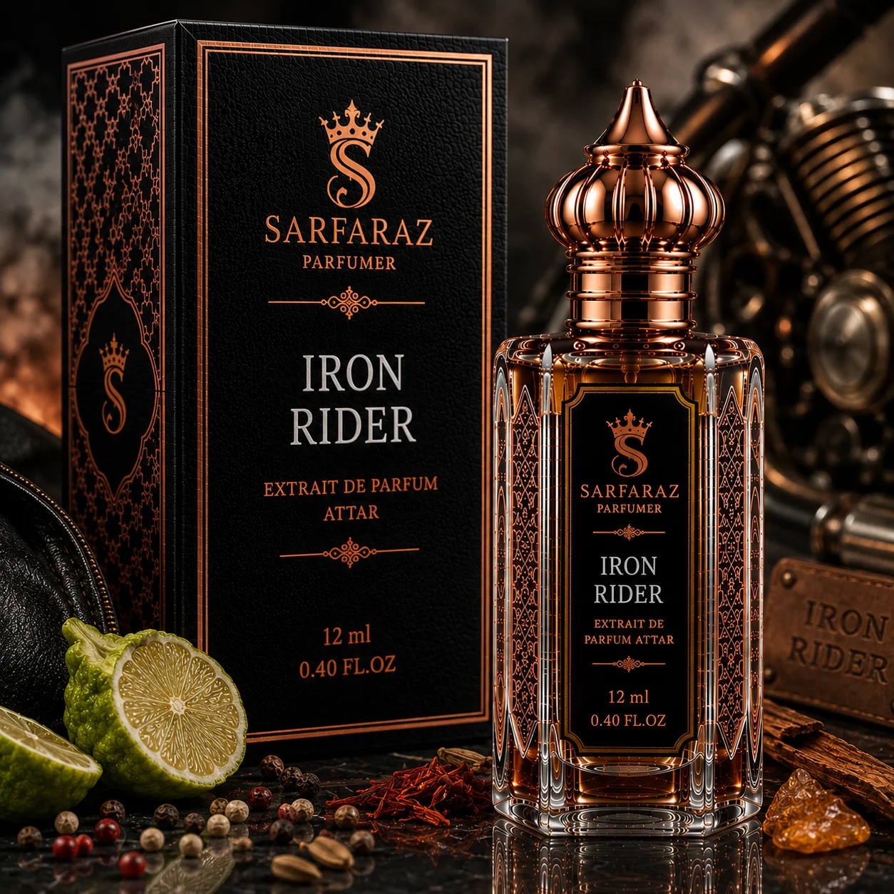 Iron Rider Attar — Premium Attars by Sarfaraz Parfumer