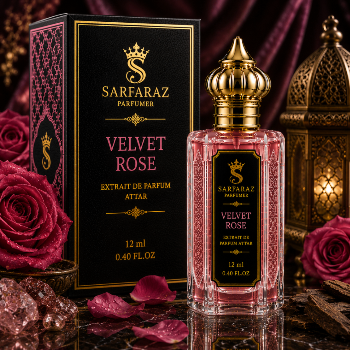 Velvet Rose Attar — Premium Attars by Sarfaraz Parfumer